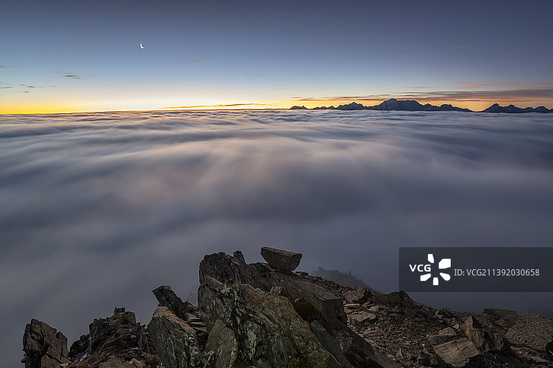 云蒸霞蔚图片素材