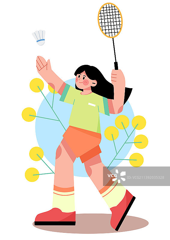 羽毛球图片素材