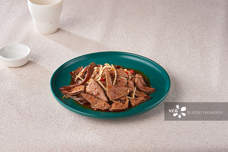 炒猪肝图片素材