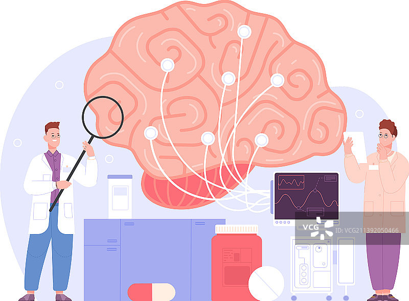 脑神经内科医学测试图片素材