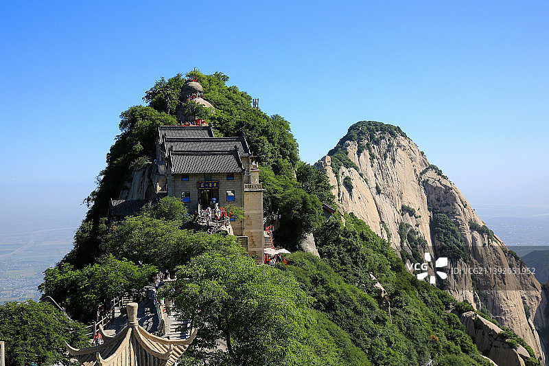 华山北峰图片素材