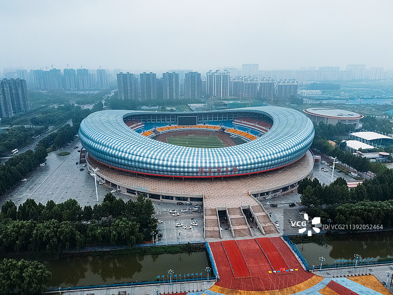 聊城市 体育公园 体育馆 奥森体育场 湖南路大桥 聊城大学图片素材