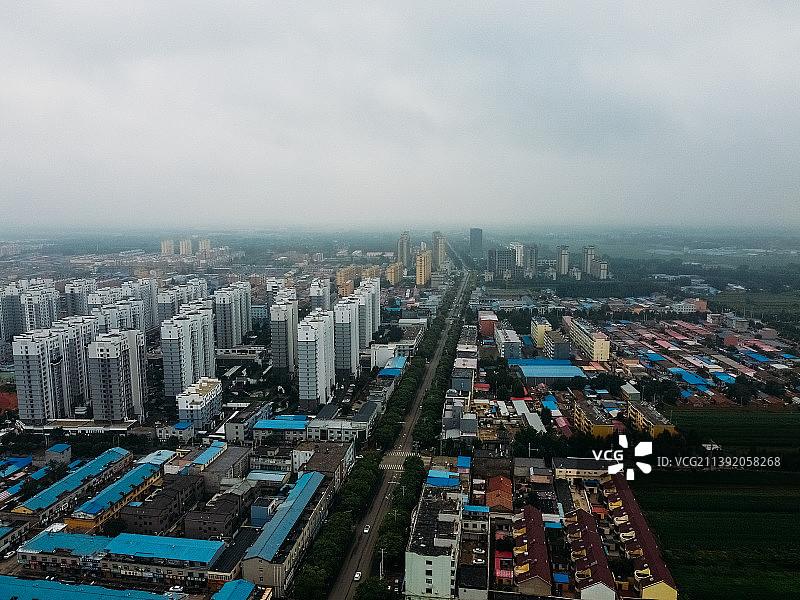武强县 滏阳河 滏西路 吉祥文化公园 航拍图片素材