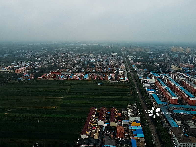 武强县 滏阳河 滏西路 吉祥文化公园 航拍图片素材