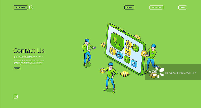 客户支持服务联系我们banner图片素材