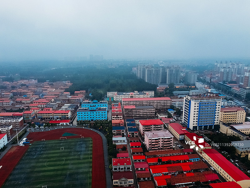 文安县 人民公园 凯旋国际 县医院 丰利路图片素材