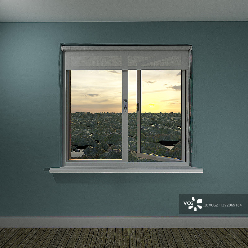 风景优美的房间图片素材