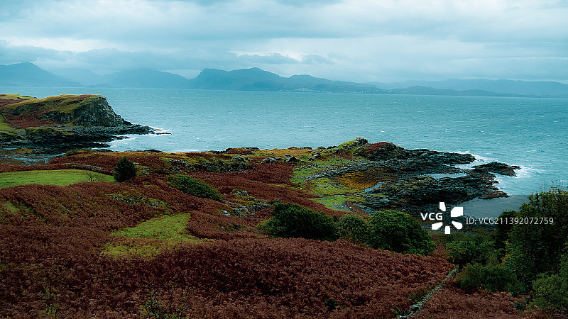 英国斯凯岛海天景色图片素材