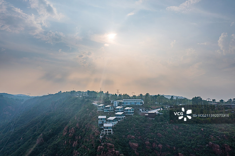 河南 郑州 新密 尖山风景区 伏羲山 红石峡 民宿 休闲 旅游 度假图片素材