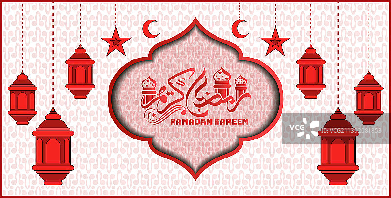 斋月节传统伊斯兰背景图片素材