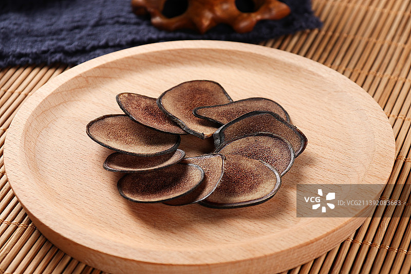 中华传统药材鹿茸切片图片素材