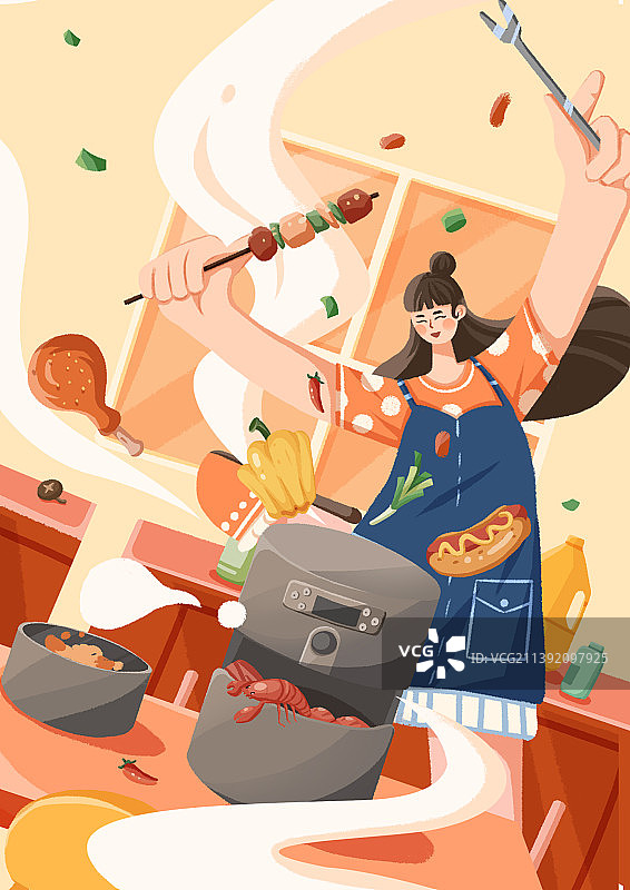 空气炸锅图片素材