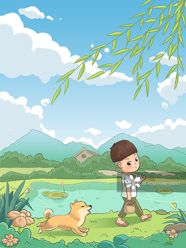 二十四节气之大暑图片素材