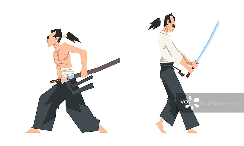 行动中的武士图片素材