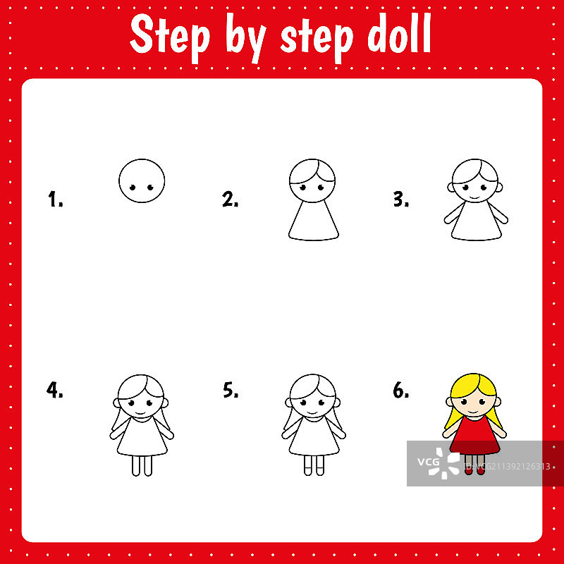 玩偶儿童教育游戏教程图片素材