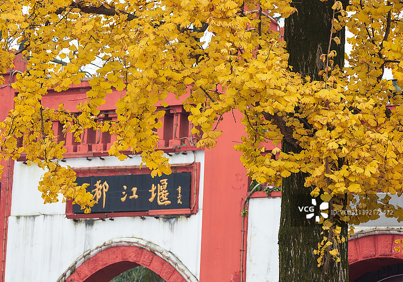 拜水都江堰图片素材