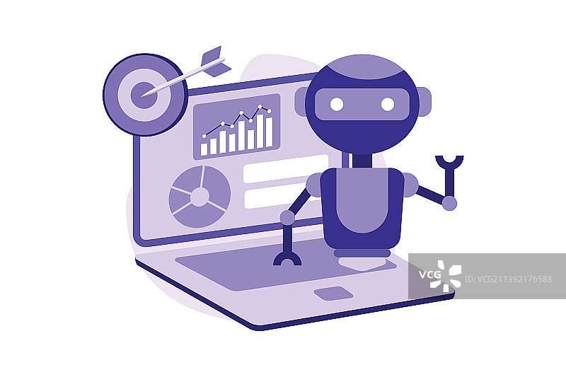 人工智能营销工具独家设计图片素材