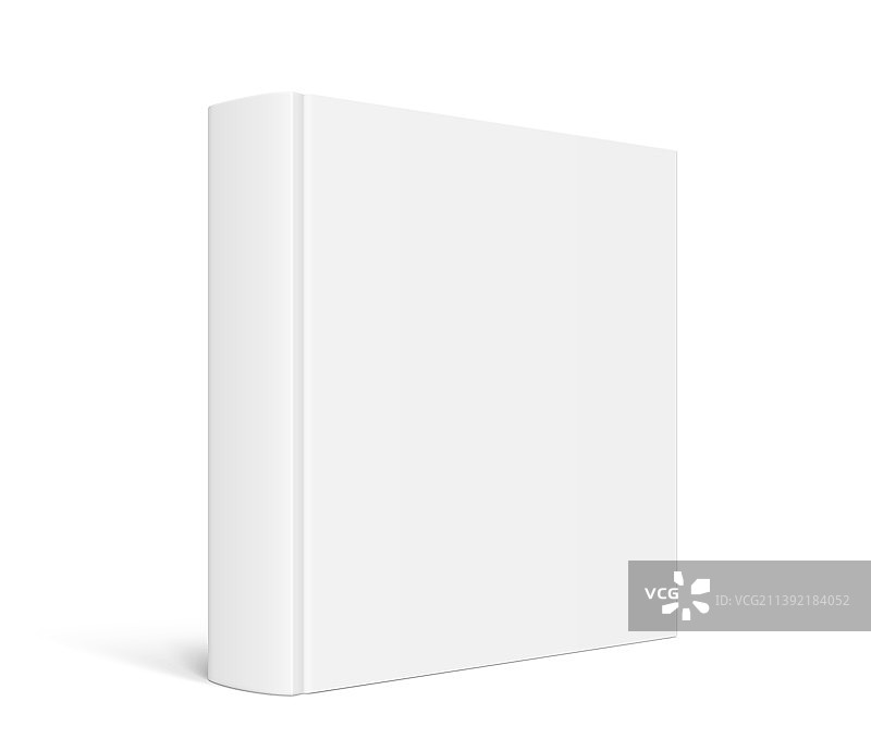 白色方型书本样机图片素材