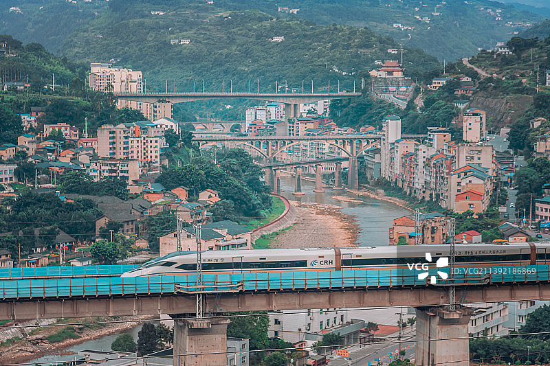 重庆綦江赶水镇风光图片素材