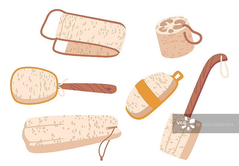 丝瓜零浪费海绵浮石生产合集图片素材