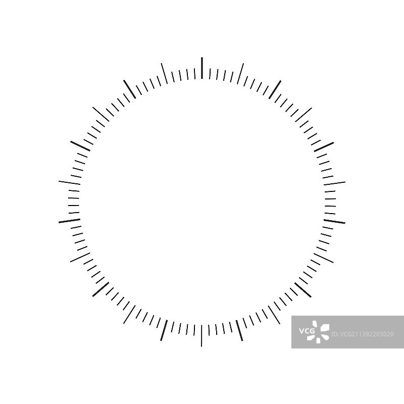 气压计360度圆形测量刻度图片素材