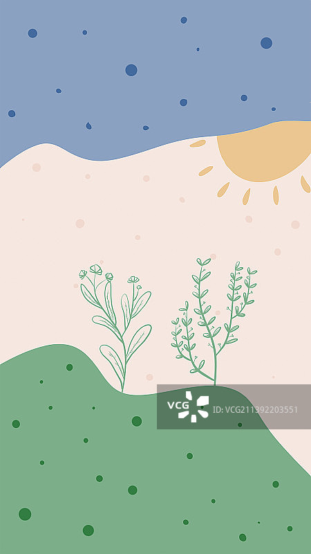 扁平壁纸图片素材