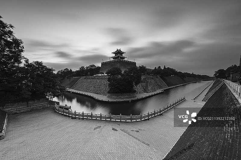 西安角楼图片素材