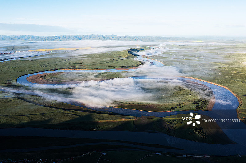 黄河九曲第一湾图片素材