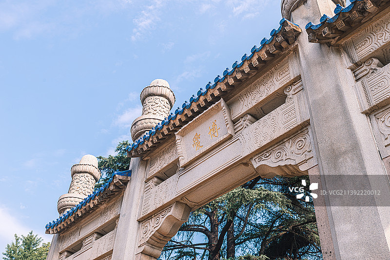 中山陵 - 博爱坊2图片素材