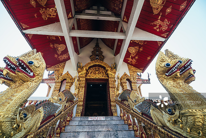 泰国清迈布帕兰寺图片素材