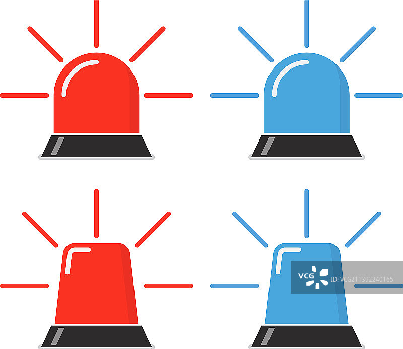 紧急情况和警笛图标素材图片素材