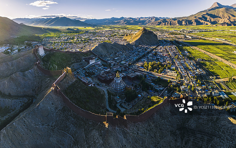 江孜白居寺图片素材