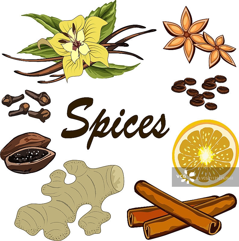 香料套装图片素材
