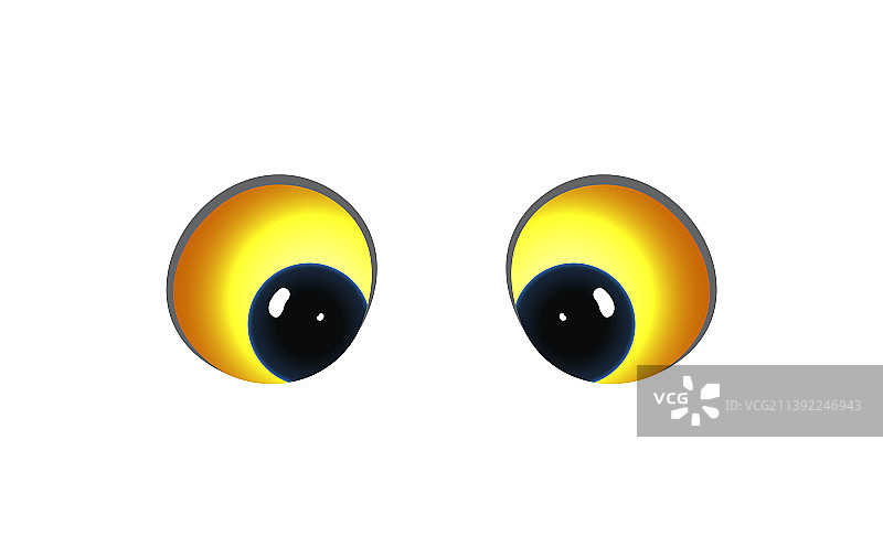 猫或动物的可爱黄色眼睛图片素材