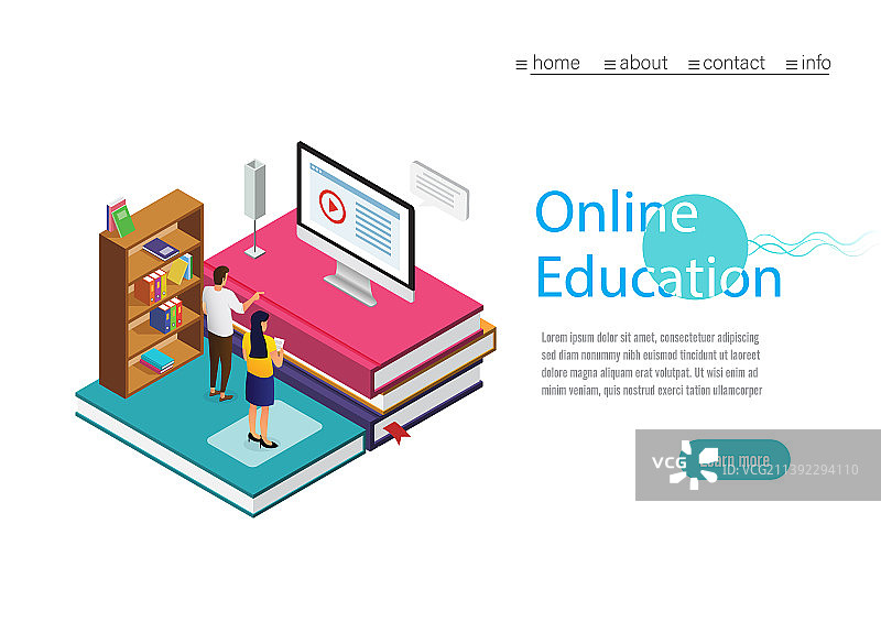 在线培训研讨会和课程图片素材