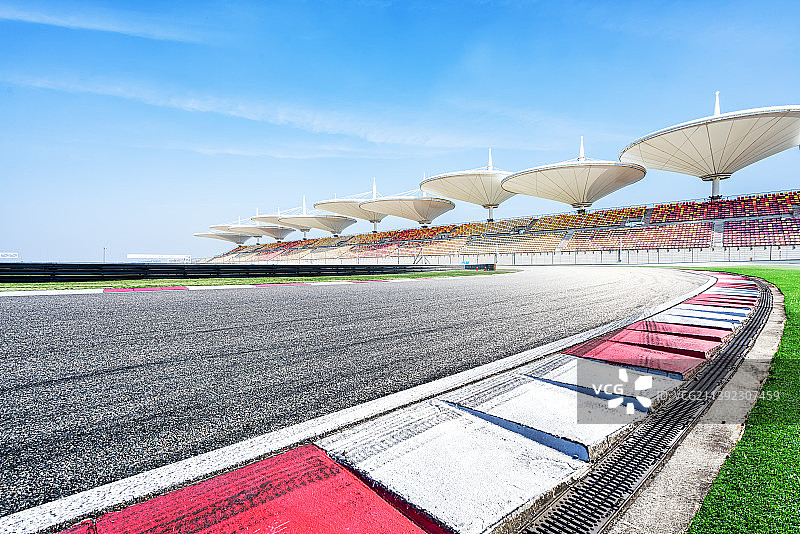 上海F1方程式赛道图片素材