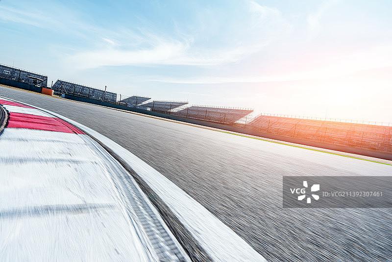 上海F1方程式赛道图片素材