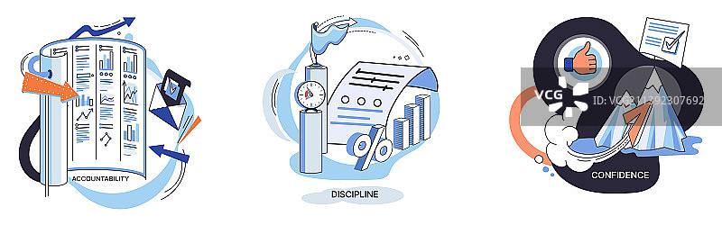 个人品质概念合集图片素材