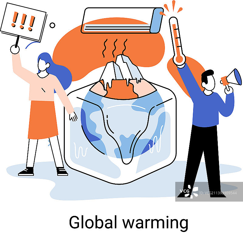 生态保护地球维护横幅图片素材