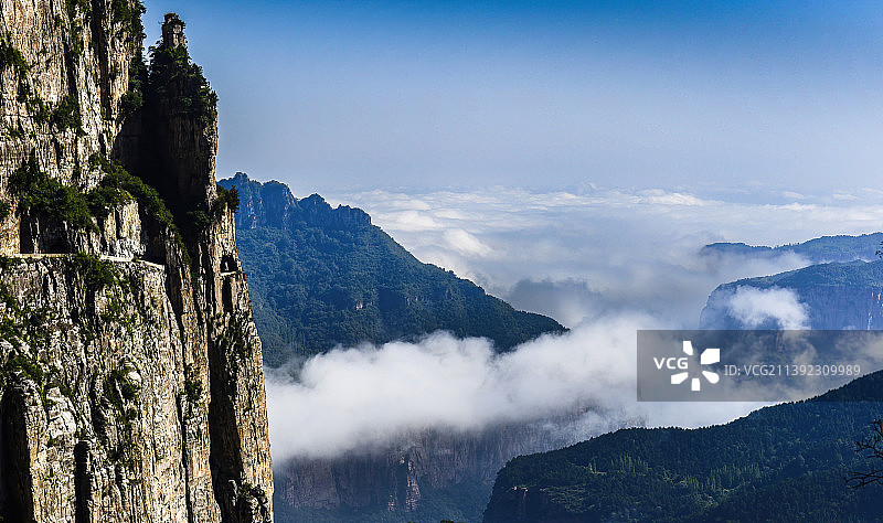 太行山 南太行 十字岭 天界山 王莽岭图片素材