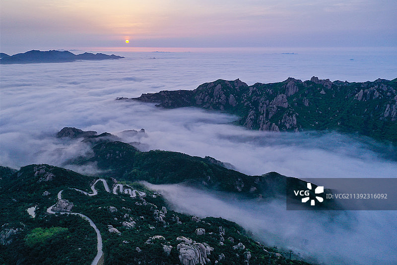 山谷云海图片素材