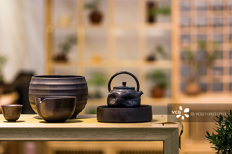 禅意茶壶 茶具图片素材