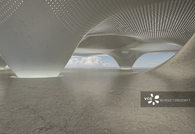 海边_抽象_建筑空间图片素材