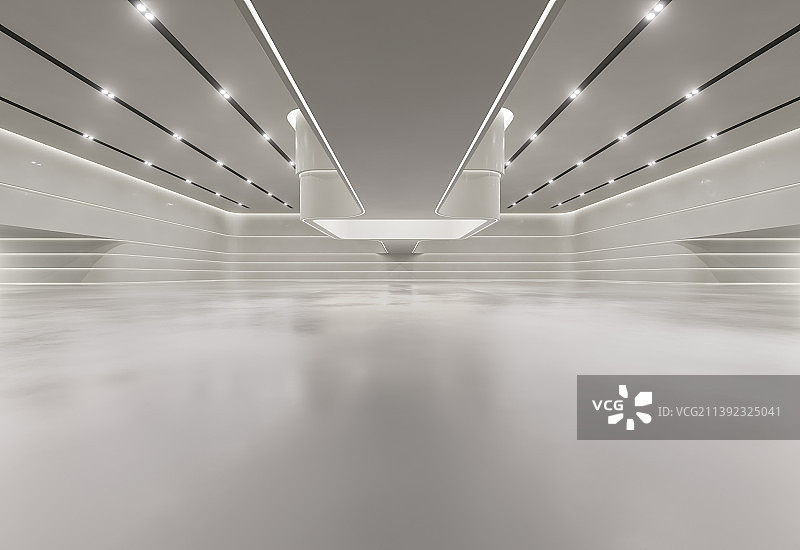 现代_抽象_建筑空间_大堂图片素材