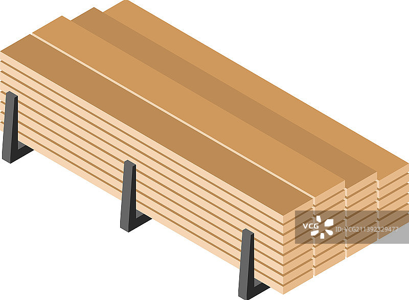 方形原木锯木厂构图图片素材