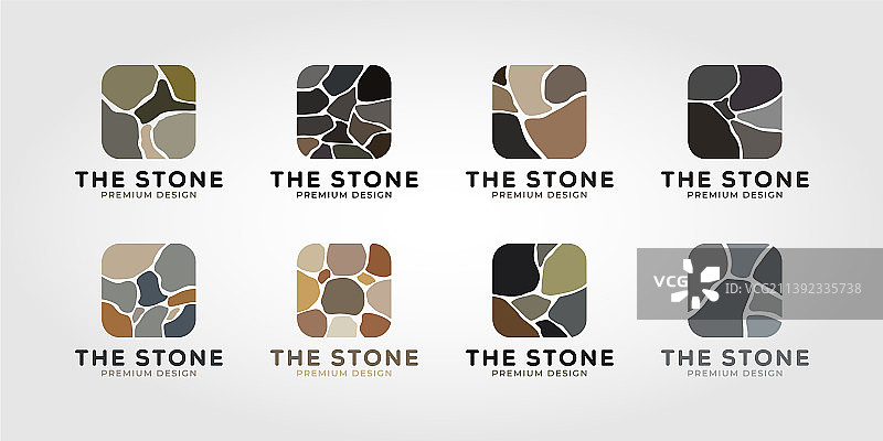 砖石Logo图标设计合集图片素材