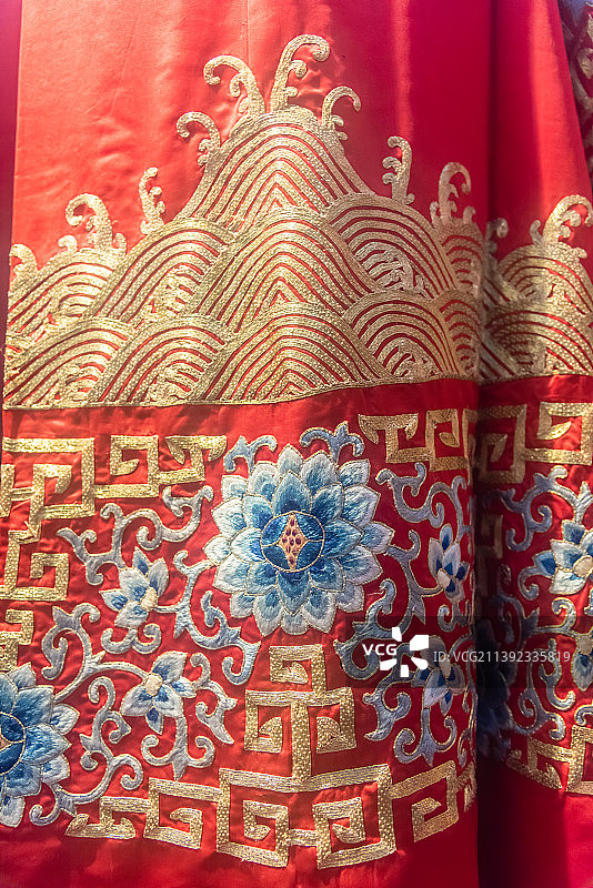 中国川剧戏服图片素材