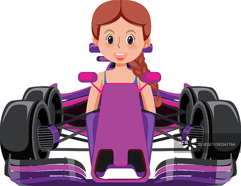 男人驾驶一级方程式赛车图片素材