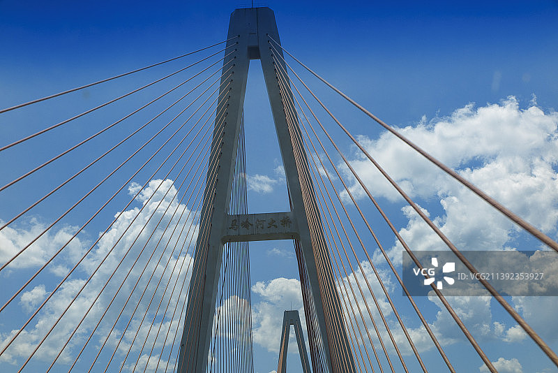 中国贵州黔西南州兴义市马岭河大桥风光图片素材