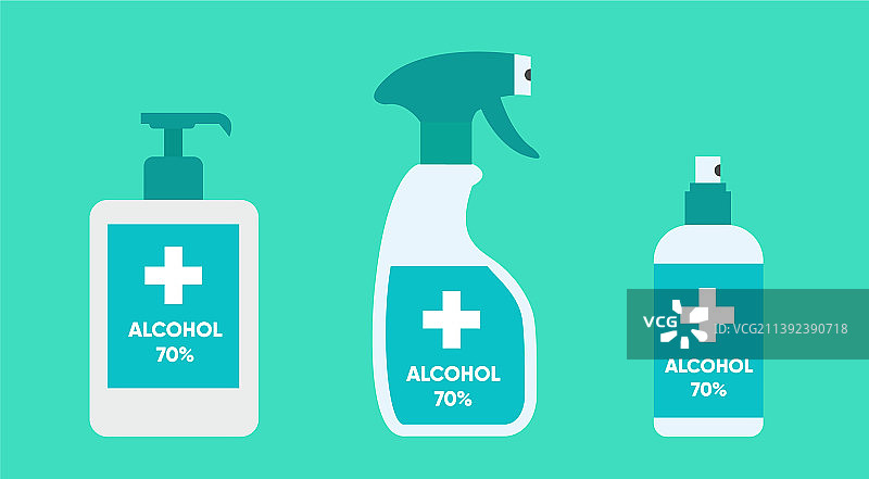 卫生图标等距集合图片素材